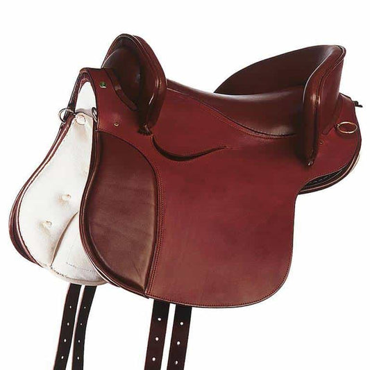 SILLA MARJOMAN POTRERA CUERO SILLERO - Doma Preparación Potros Seguridad Confianza - Tienda Hípica Online | D’Hispania ®