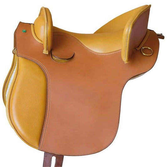 SILLA MARJOMAN POTRERA CUERO SILLERO - Doma Preparación Potros Seguridad Confianza - Tienda Hípica Online | D’Hispania ®