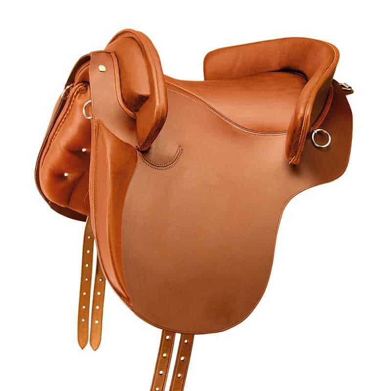 SILLA MARJOMAN POTRERA JEREZ RODILLERA TACO CUERO - Cuero Excepcional Jinetes Exigentes - Tienda Hípica Online | D’Hispania ®