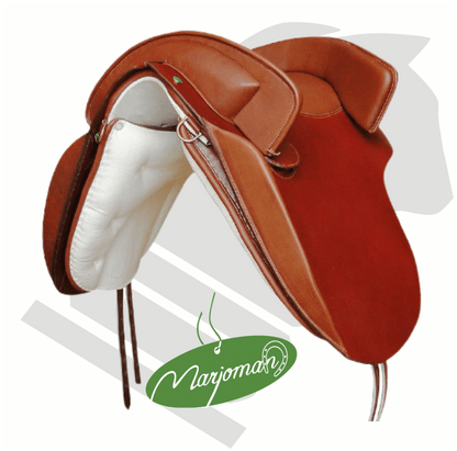 SILLA MARJOMAN POTRERA JEREZ RODILLERA TACO CUERO - Cuero Excepcional Jinetes Exigentes - Tienda Hípica Online | D’Hispania ®