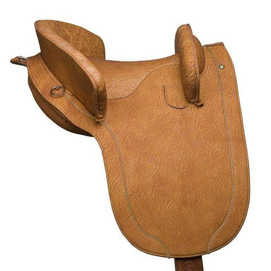 SILLA MARJOMAN POTRERA ROYAL DECORADA - Profesional Alta Escuela Jinetes Prestigio - Tienda Hípica Online | D’Hispania ®