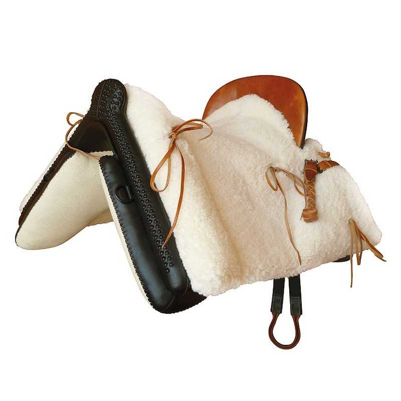 SILLA MARJOMAN VAQUERA CORDERO MOTEADA - Tienda Hípica Online | D’Hispania ®