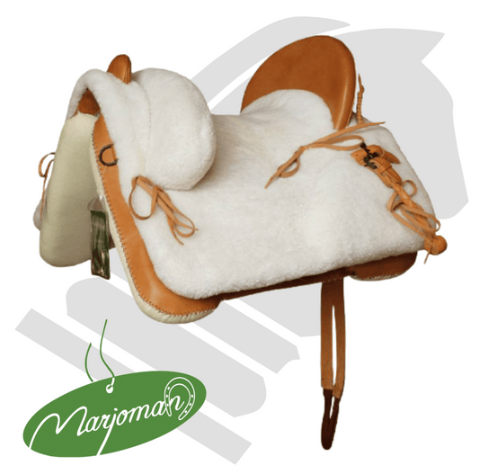 SILLA MARJOMAN VAQUERA FIBRA MIXTA COMPLETA - Tienda Hípica Online | D’Hispania ®