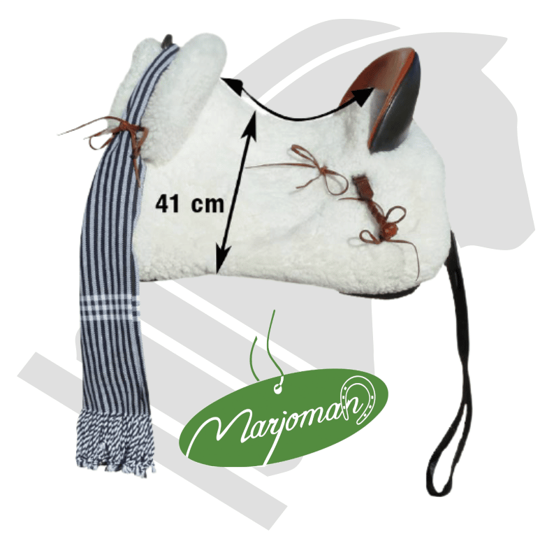 SILLA MARJOMAN VAQUERA FIBRA MIXTA COMPLETA - Tienda Hípica Online | D’Hispania ®