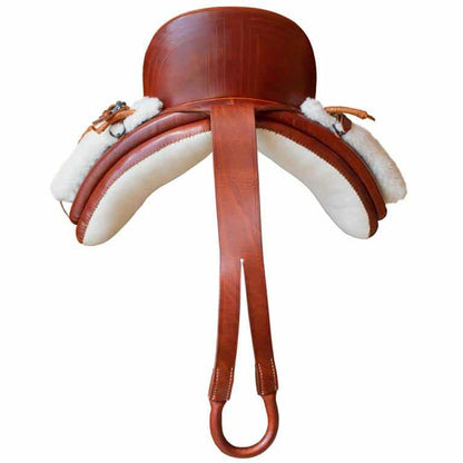 SILLA MARJOMAN VAQUERA LISA BORREGO SINTETICO - Tienda Hípica Online | D’Hispania ®