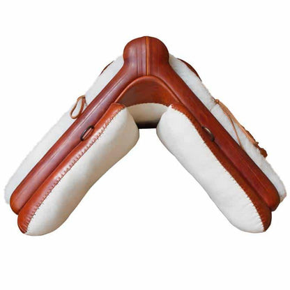 SILLA MARJOMAN VAQUERA LISA BORREGO SINTETICO - Tienda Hípica Online | D’Hispania ®