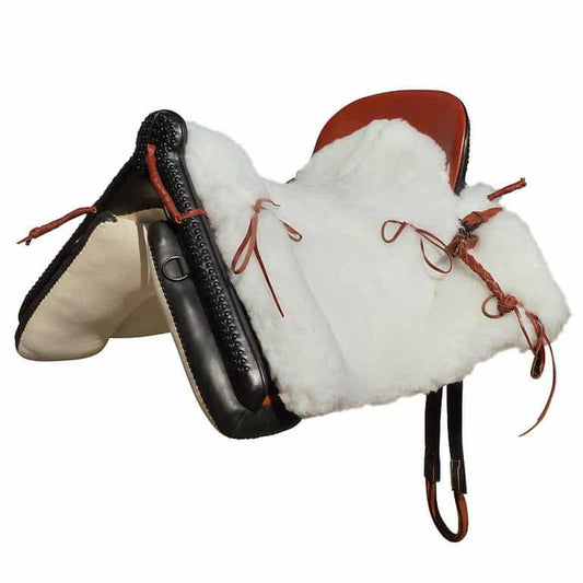 SILLA MARJOMAN VAQUERA  SINTETICA MOTEADA - Tienda Hípica Online | D’Hispania ®