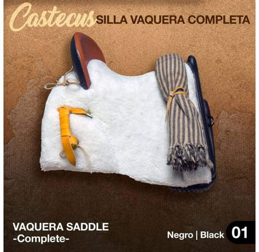 SILLA VAQUERA CASTECUS (COMPLETA) - Tienda Hípica Online | D’Hispania ®