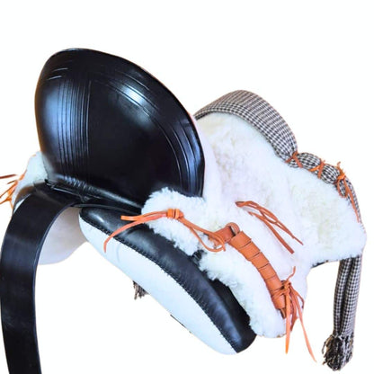SILLA VAQUERA DHISPANIA FIBRA CONTACT - Tienda Hípica Online | D’Hispania ®