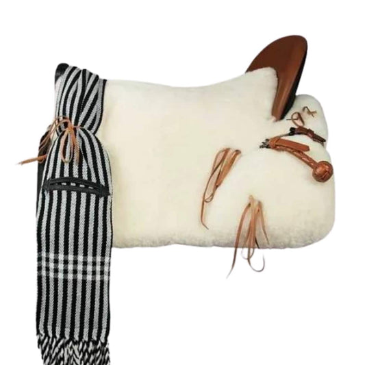 SILLA ZALDI C. VAQUERA LISA (COMPLETA) - Tienda Hípica Online | D’Hispania ®