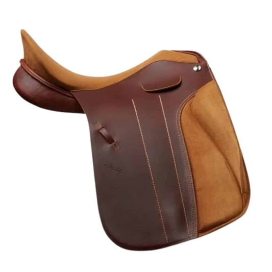 SILLA ZALDI DOMA MAGNUM - Respaldo Elevado Postura Correcta Monofaldón Baste Goma Látex - Tienda Hípica Online | D’Hispania ®