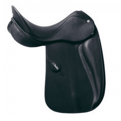 Silla de doma ZALDI Doma Milenium, silla inglesa de Doma Clásica premium española, con cojín y estructura resistente.