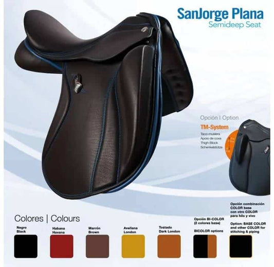 SILLA ZALDI DOMA SANJORGE PLANA - Tienda Hípica Online | D’Hispania ®