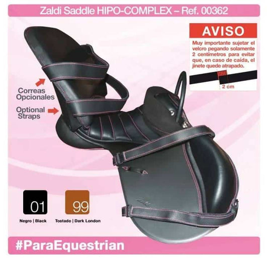 SILLA ZALDI INGLESA PARAOLÍMPICA HIPO - Tienda Hípica Online | D’Hispania ®