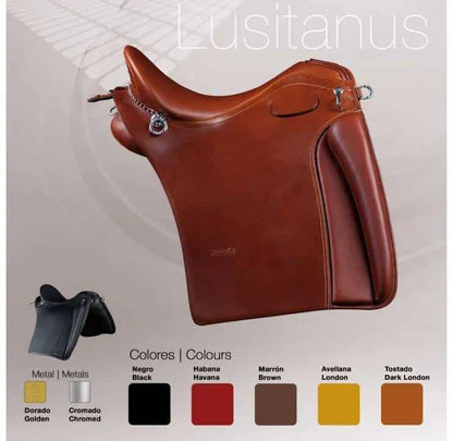 SILLA ZALDI P. LUSITANUS - Tienda Hípica Online | D’Hispania ®