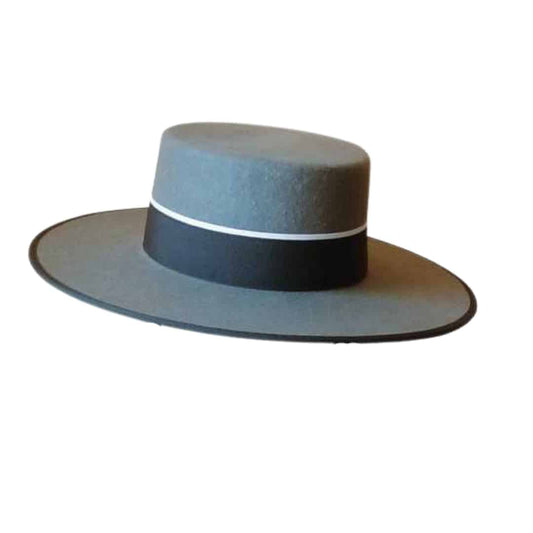 SOMBRERO CAÑERO  GRIS DE PRIMERA CALIDAD - Tienda Hípica Online | D’Hispania ®