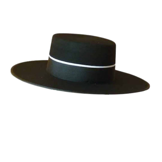 SOMBRERO CAÑERO  NEGRO DE PRIMERA CALIDAD - Tienda Hípica Online | D’Hispania ®