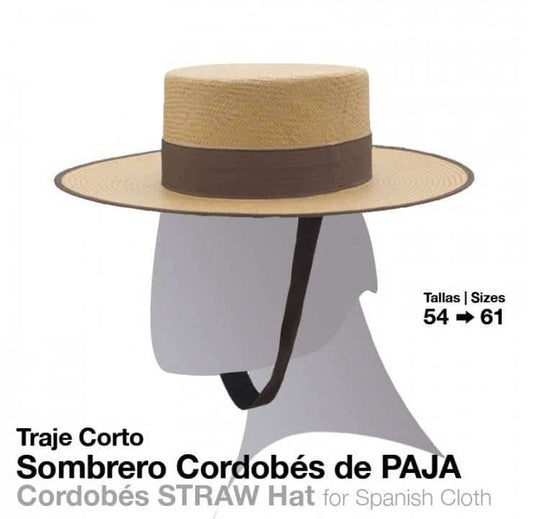 SOMBRERO CORDOBÉS PAJA - Tienda Hípica Online | D’Hispania ®