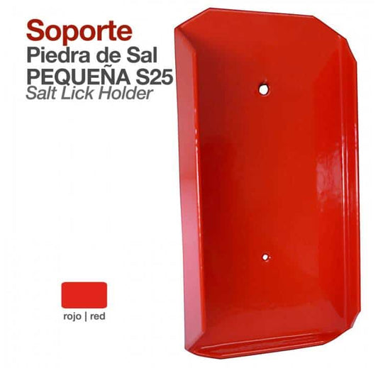 SOPORTE PIEDRA DE SAL PEQUEÑA STUBBS S25 ROJO - Tienda Hípica Online | D’Hispania ®