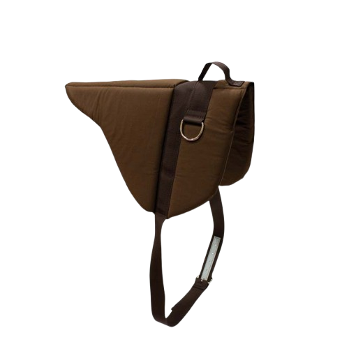 SUDADERO BAREBACK PAD CON CINCHUELO 1514 MARRÓN - Tienda Hípica Online | D’Hispania ®
