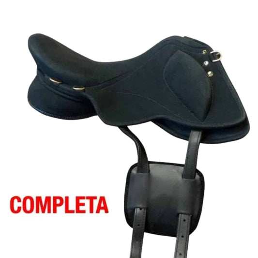 Silla Endurance Raid Castecus 1949 17.5" Negro - Sin Faldón Taco Rodillera - Tienda Hípica Online | D’Hispania ®
