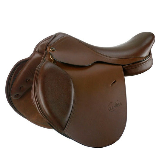 Silla Inglesa Salto Lexhis Ilusa Cuero Engrasado Premium - Tienda Hípica Online | D’Hispania ®