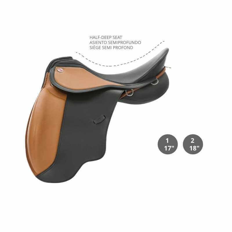 Silla Kieffer Gourbi 2024 - Monturas Raid Marcha Asiento Semiprofundo Bajo Pedido - Tienda Hípica Online | D’Hispania ®