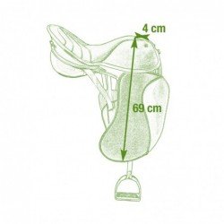 Silla Marjoman de Raid - Muy Ligera Disciplina Raid Larga Duración - Tienda Hípica Online | D’Hispania ®