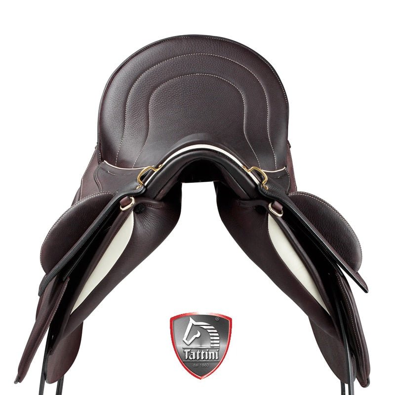 Silla Trekking Brighton Marrón 2024 - Asiento Flotante Acolchado - Tienda Hípica Online | D’Hispania ®