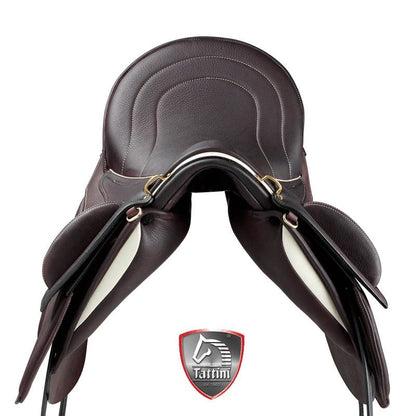 Silla Trekking Brighton Marrón 2024 - Asiento Flotante Acolchado - Tienda Hípica Online | D’Hispania ®