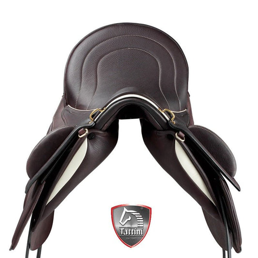 Silla Trekking Brighton Marrón 2024 - Asiento Flotante Acolchado - Tienda Hípica Online | D’Hispania ®