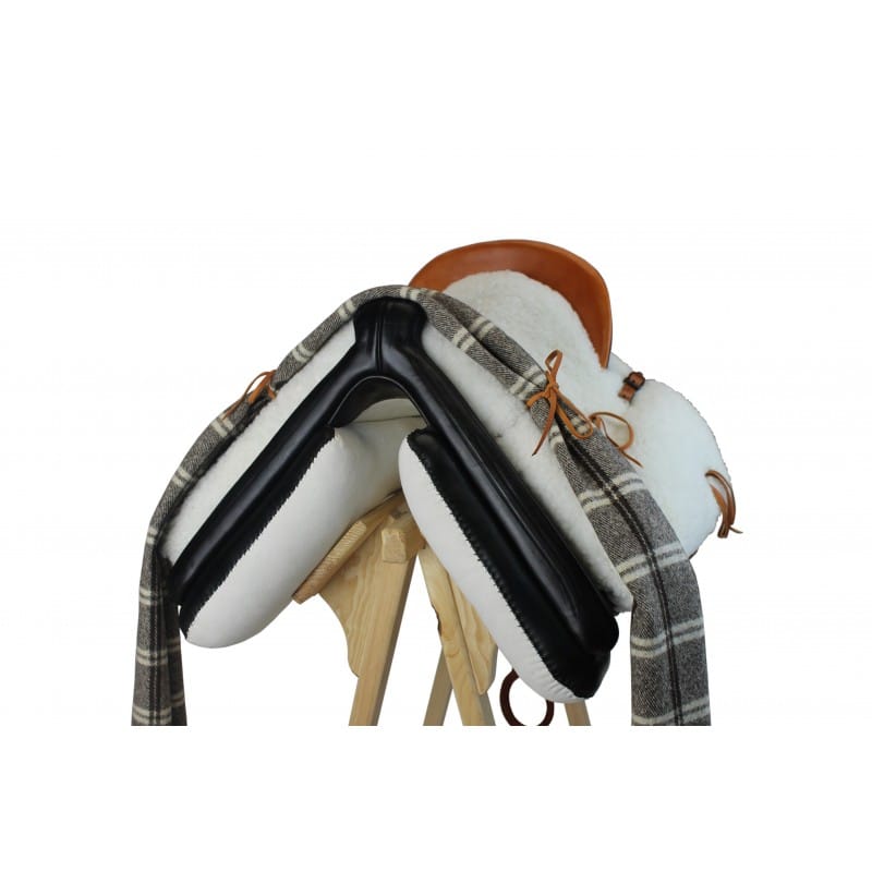Silla Vaquera Fibra artesana - Tienda Hípica Online | D’Hispania ®
