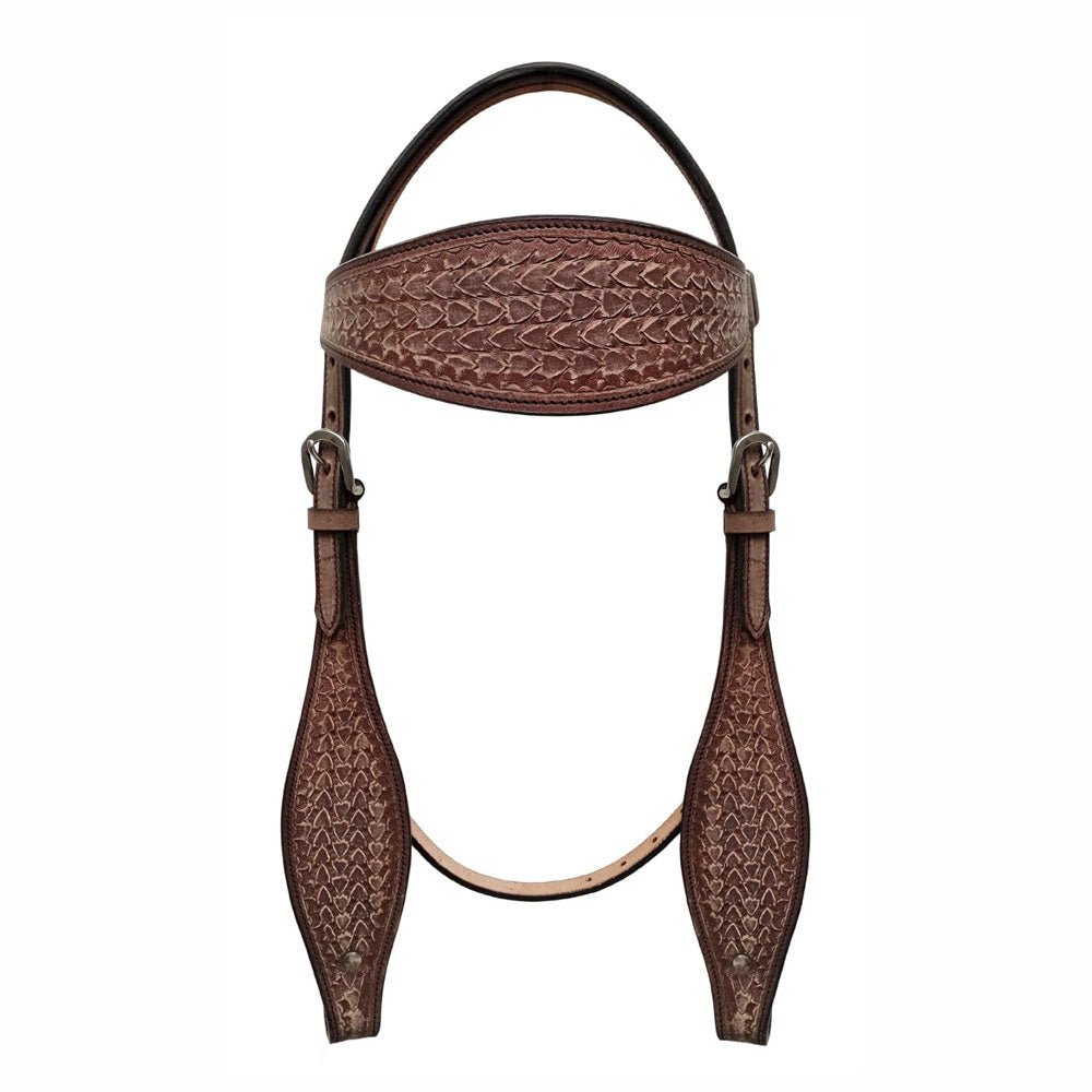 Silla Western Extra Completa AZWS 796 - Repujada Marrón 16" Kit - Tienda Hípica Online | D’Hispania ®