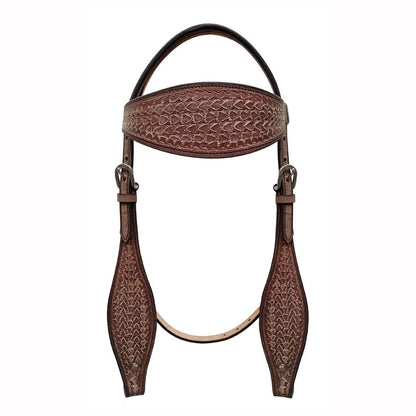 Silla Western Extra Completa AZWS 796 - Repujada Marrón 16" Kit - Tienda Hípica Online | D’Hispania ®