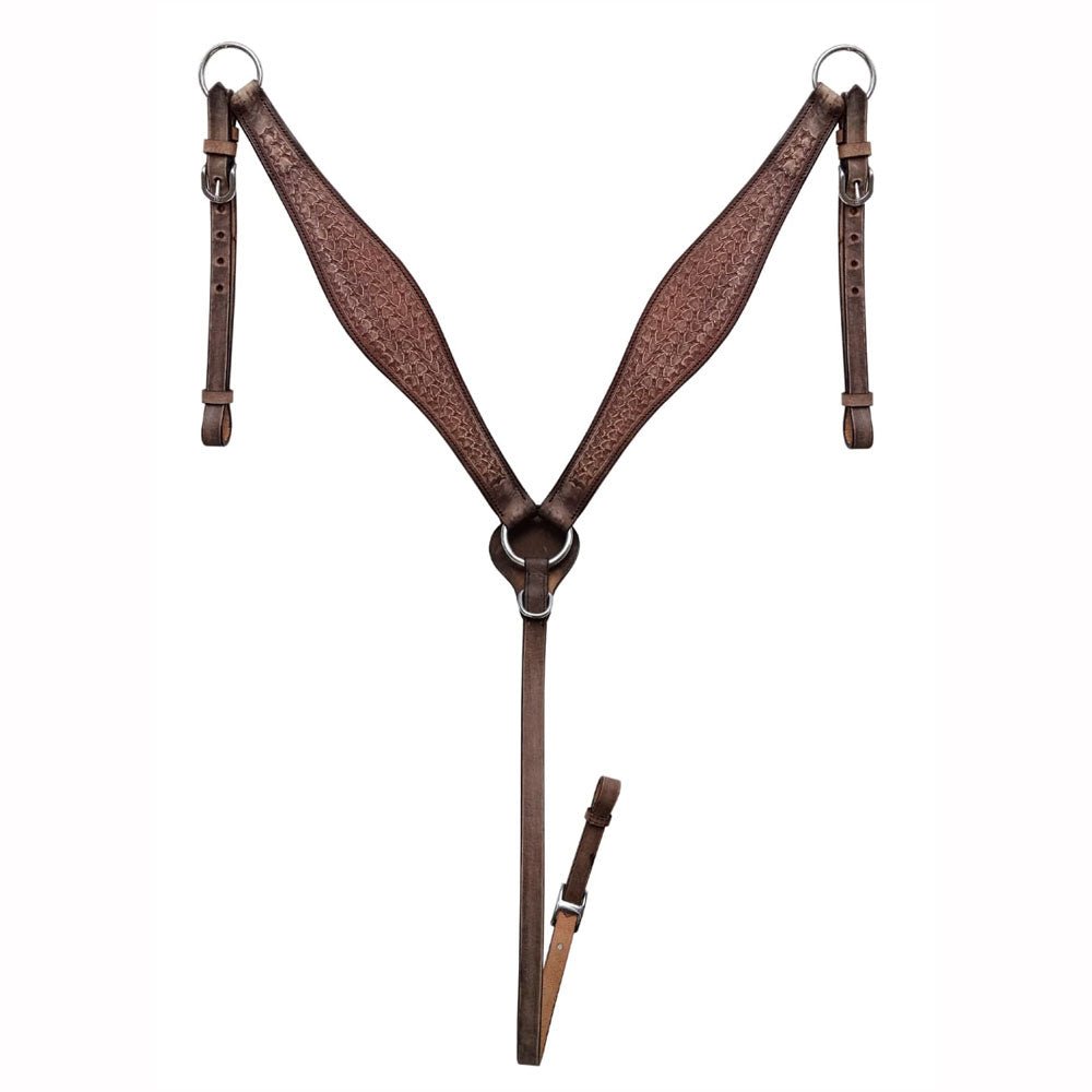 Silla Western Extra Completa AZWS 796 - Repujada Marrón 16" Kit - Tienda Hípica Online | D’Hispania ®