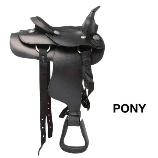 Silla Western X-Range 10 - Silla Western Pony 26cm Asiento 21cm - Tienda Hípica Online | D’Hispania ®