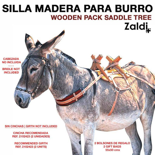 Silla para Burro (Madera) - Tienda Hípica Online | D’Hispania ®