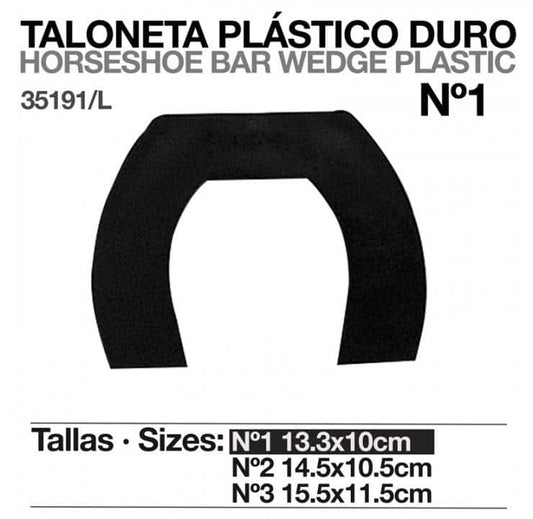 TALONETA PLÁSTICO DURO 35191 UNIDAD - Tienda Hípica Online | D’Hispania ®