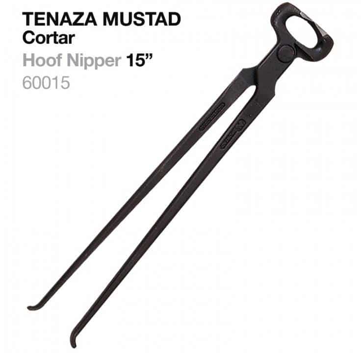 TENAZA MUSTAD CORTAR HOOFNIPPER 15 - Tienda Hípica Online | D’Hispania ®