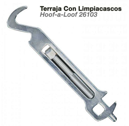 TERRAJA CON LIMPIACASCOS 26103 - Tienda Hípica Online | D’Hispania ®