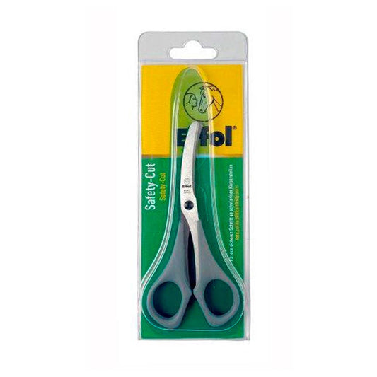 TIJERA CURVA INOX EFFOL SAFETY CUT - Tienda Hípica Online | D’Hispania ®