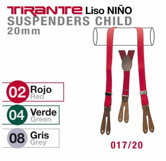 TIRANTE LISO NIÑO 017/20 - Tienda Hípica Online | D’Hispania ®