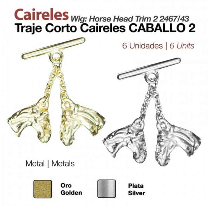 TRAJE CORTO CAIRELES CABALLO 2 2467/43 6uds - Tienda Hípica Online | D’Hispania ®