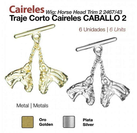 TRAJE CORTO CAIRELES CABALLO 2 2467/43 6uds - Tienda Hípica Online | D’Hispania ®