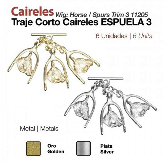 TRAJE CORTO CAIRELES ESPUELA 3 11205 6uds - Tienda Hípica Online | D’Hispania ®