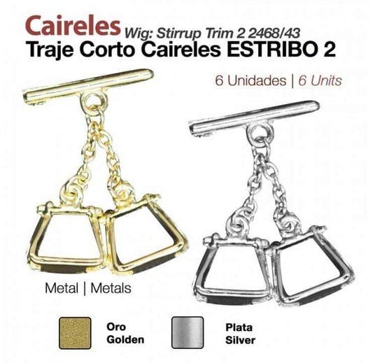 TRAJE CORTO CAIRELES ESTRIBO 2 2468/43 6uds - Tienda Hípica Online | D’Hispania ®