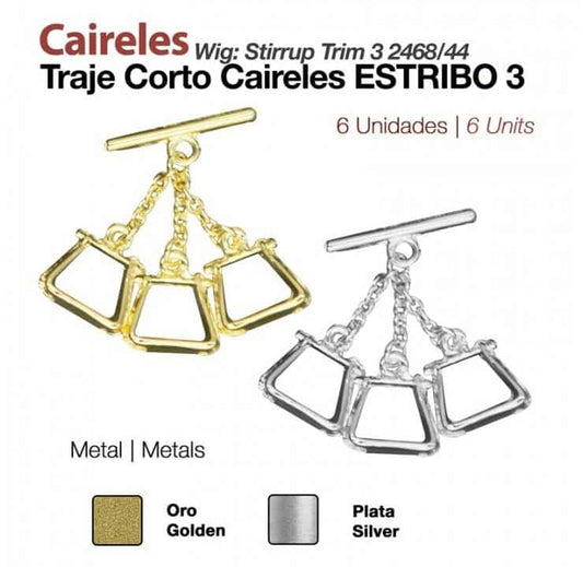 TRAJE CORTO CAIRELES ESTRIBO 3 2468/44 6uds - Tienda Hípica Online | D’Hispania ®