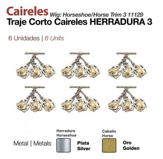 TRAJE CORTO CAIRELES HERRADURA 3 11129 6uds - Tienda Hípica Online | D’Hispania ®