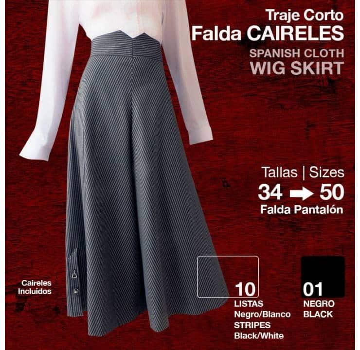 TRAJE CORTO FALDA CAIRELES - Tienda Hípica Online | D’Hispania ®