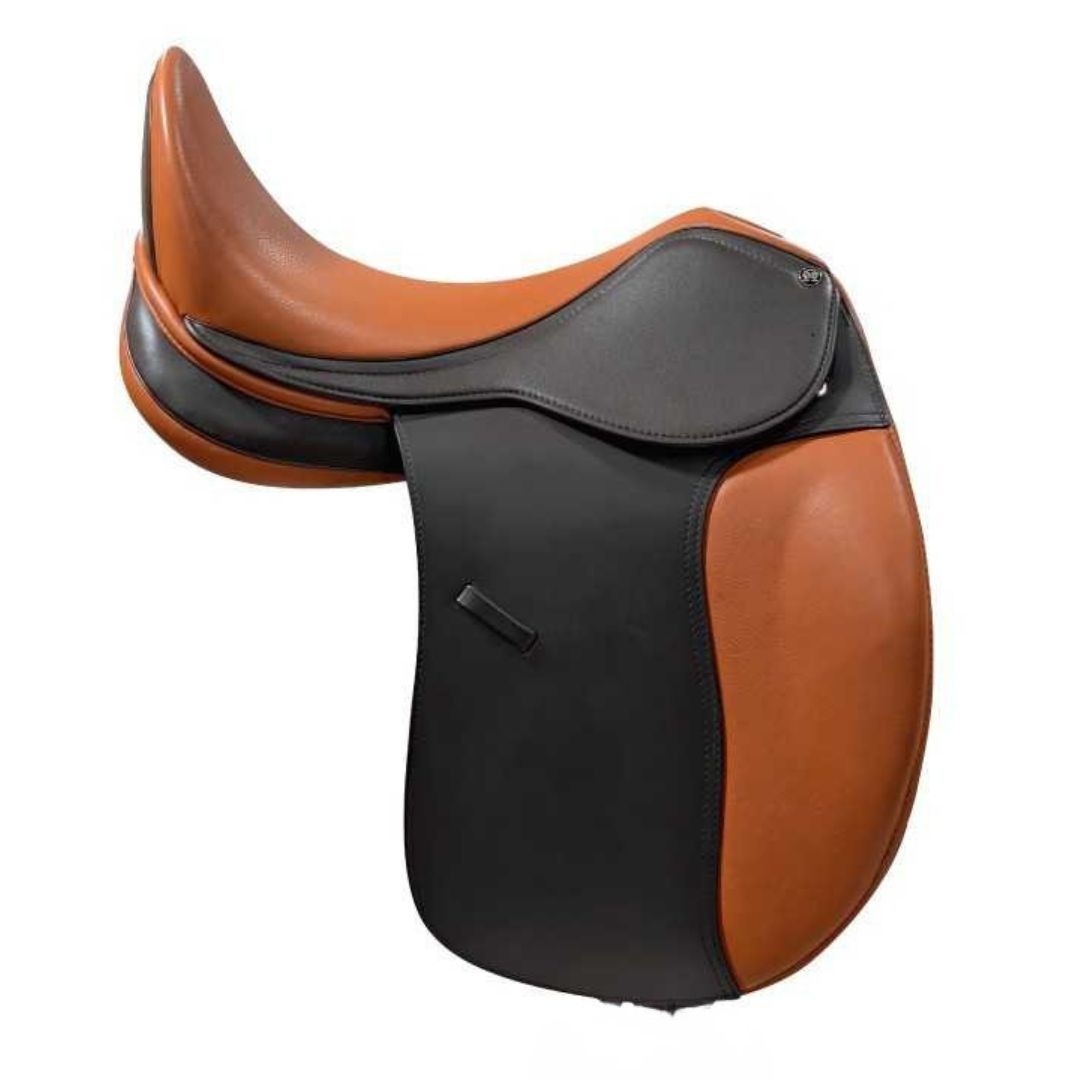 Silla de doma Omega bicolor con puentes intercambiables
